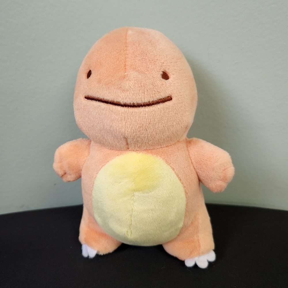 Pokemon Center "Transform! Ditto" Charmander Plush Doll 2016